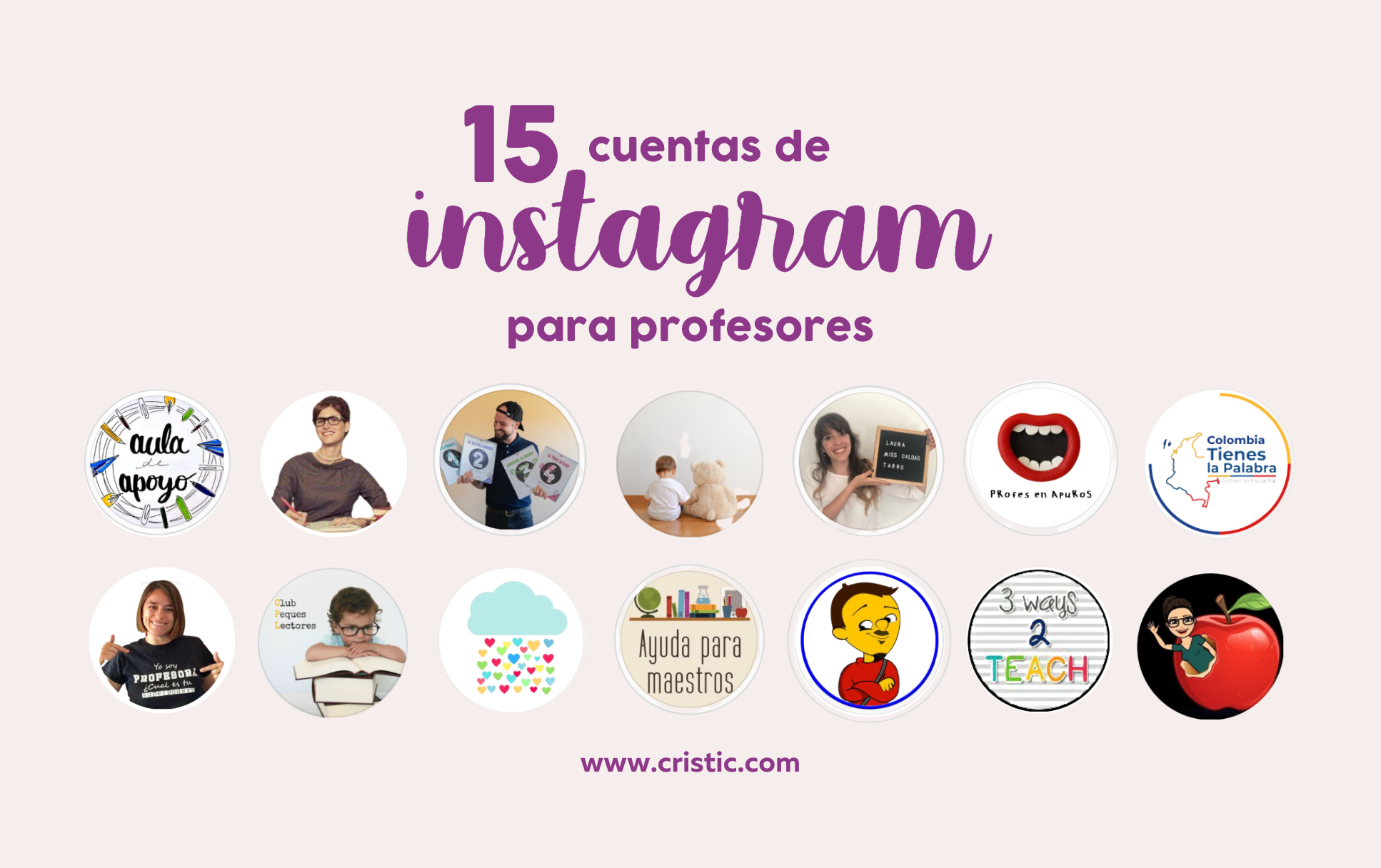 15 cuentas de Instagram para profesores 15 cuentas de Instagram para profesores