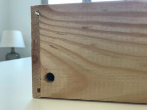 Cómo hacer una caja de luz - DIY paso a paso - caja con agujero