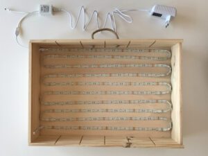 Cómo hacer una caja de luz - DIY paso a paso - caja con luz