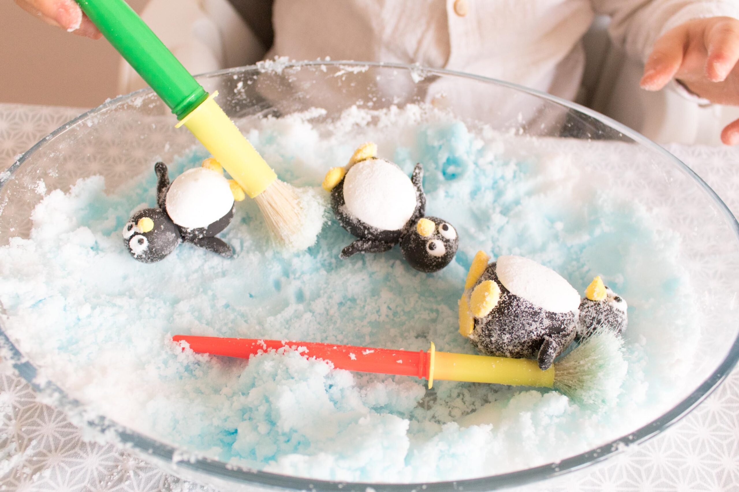Cómo hacer nieve artificial y 8 ideas para jugar - cristic