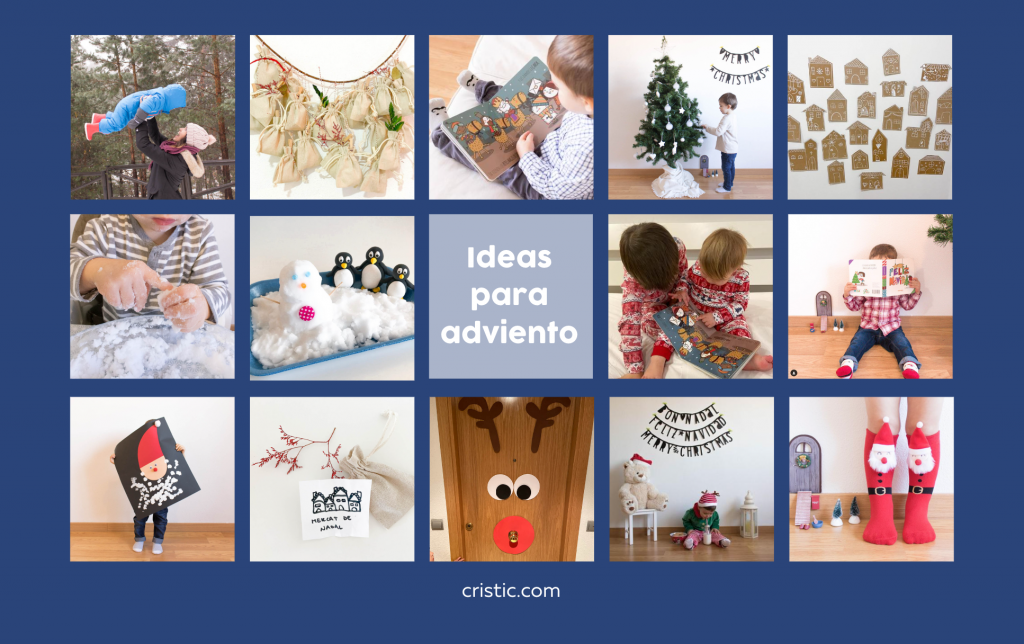 24 ideas de actividades para el calendario de adviento - cristic