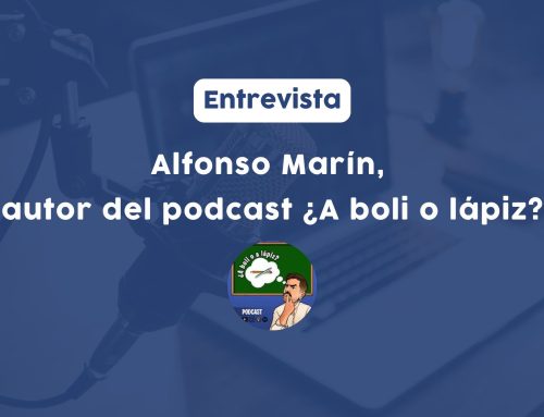 Entrevista a Alfonso Marín, autor de ¿A boli o a lápiz?
