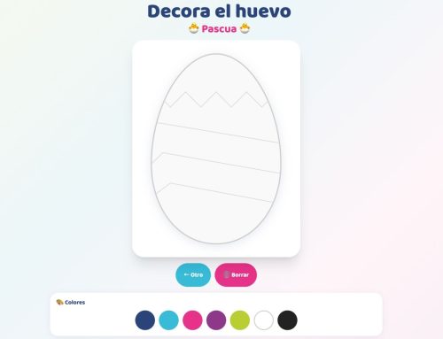 Decora el huevo de Pascua